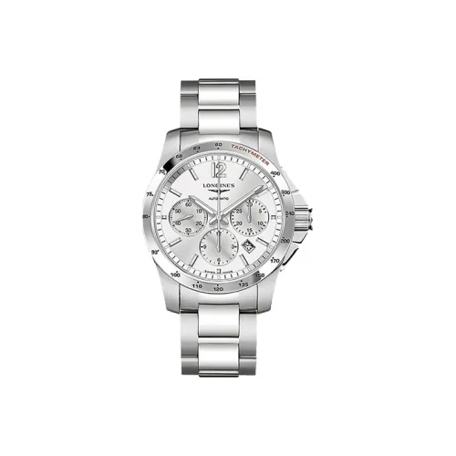 LONGINES Comcast Collection Автоматический Механический Механизм Мужские Часы Часы Серебристый Циферблат