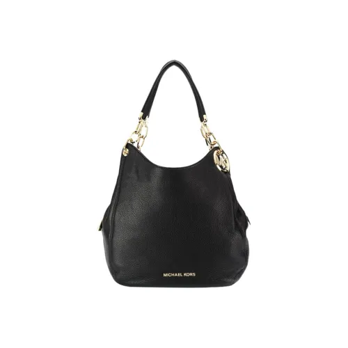 MICHAEL KORS MK Lillie Кожа Плечевая сумка Сумка Большая Женская Черная