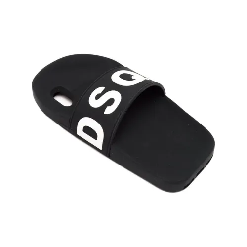 DSQUARED 2 Силиконовые аксессуары для телефонов, черные, унисекс