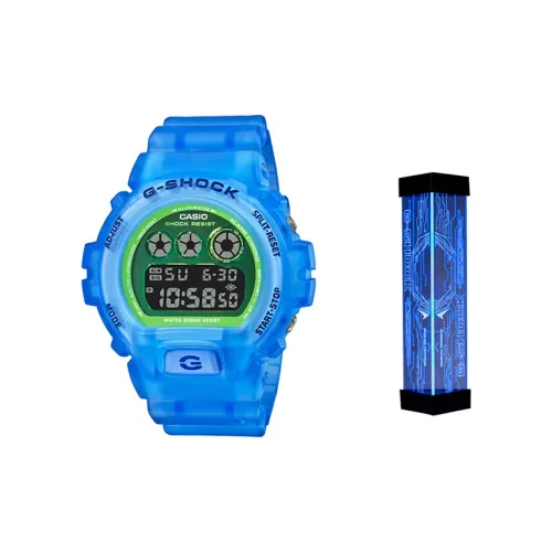 CASIO Кварцевый механизм Мужские часы серии SQUAD 53,2мм*50мм Зеленый