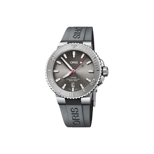 Oris Автоматический Механический Часы Мужские из Коллекции Diving 43,5 мм Серые