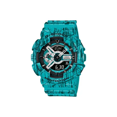 CASIO Liquid Crystal Analog Dual Display Series SLASH PATTERN Theme Collection Кварцевые часы