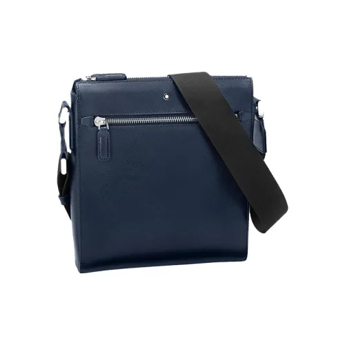 MONTBLANC Кожа Сумка через плечо Мужская Темно-синяя