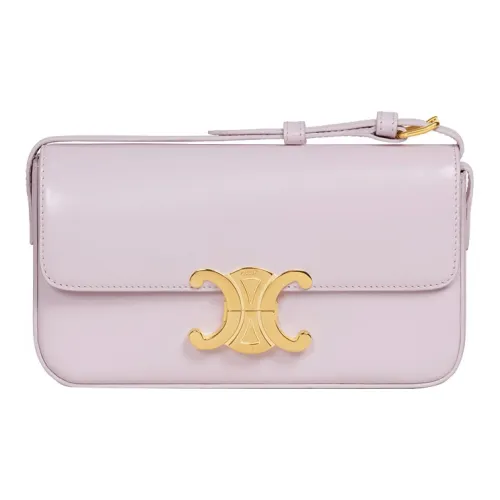 CELINE Triumph Gate Triomphe Блестящая сумка из коровьей кожи плечо сумка через плечо сумка через плечо женская