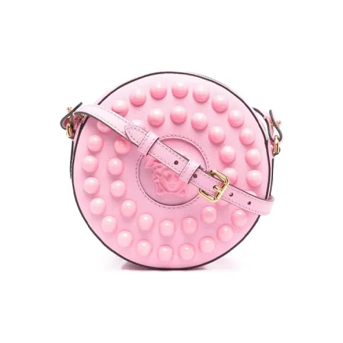 VERSACE Кожа Сумка через плечо Женская Розовая