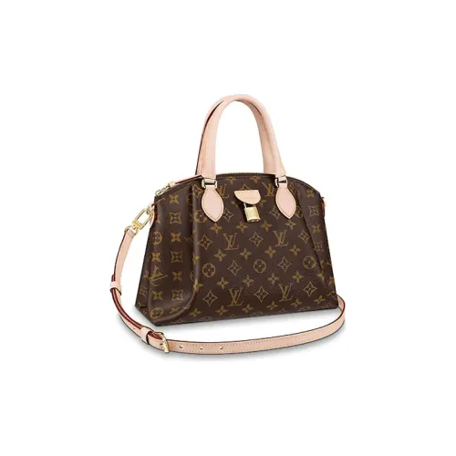 LOUIS VUITTON Rivoli Кожа Пельменная Сумка Через плечо Сумка Женская Коричневая