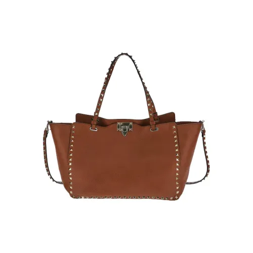 Valentino Кожа Сумка Женская Коричневая