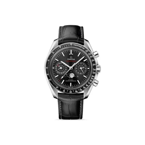 OMEGA Автоматический Механический Часы Мужские Super Tyrant Series Professional Moon Watch 44,25 мм Черные