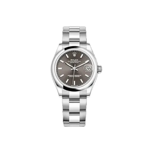 ROLEX Автоматический Механический Movement Женские часы Log Series 31 мм Кофе