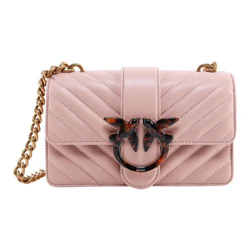 PINKO Love Icon Овчина Цепочка Swallow Сумка Сумки через плечо Сумка на плечо Женская
