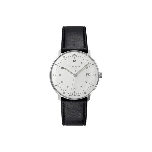 JUNGHANS Автоматический Механический Часы Мужские Max Bill Collection 38 мм Белые