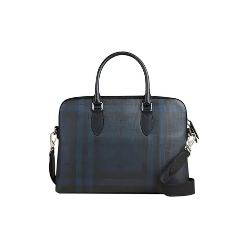 Burberry PVC Briefcase Мужская сумка темно-синий