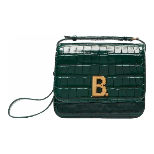 Balenciaga Телячья кожа с овчиной одно плечо маленькая сумка женский зеленый