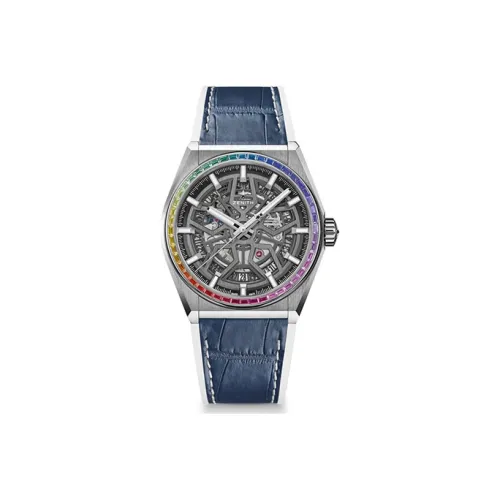 Zenith DEFY Collection Автоматический Механический Механизм Унисекс Часы С Человеческим Черепом Циферблат 32,9003.670 86.R588 Z