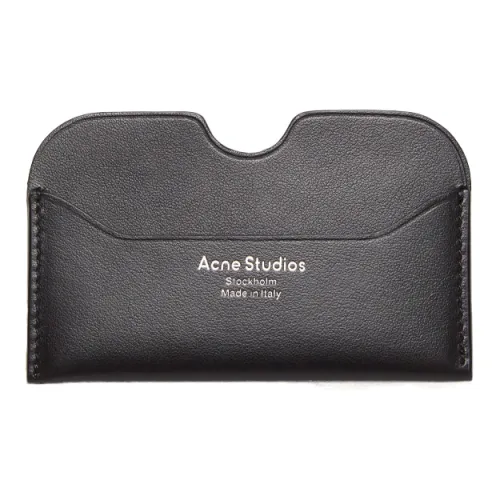 ACNE STUDIOS Кожа Картхолдер Женские Черный