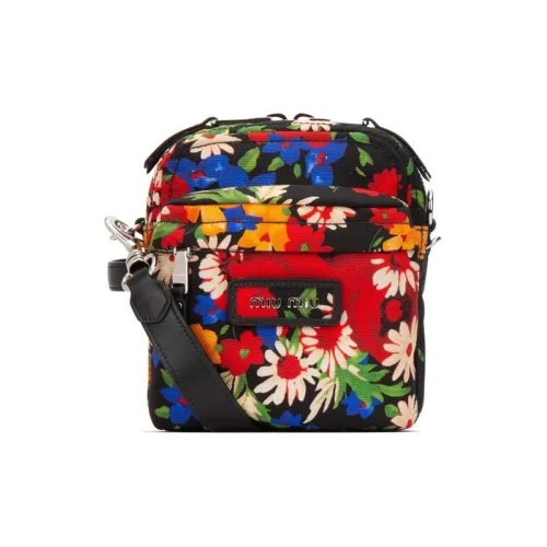 MIU MIU Ткань Сумка Женская Многоцветная