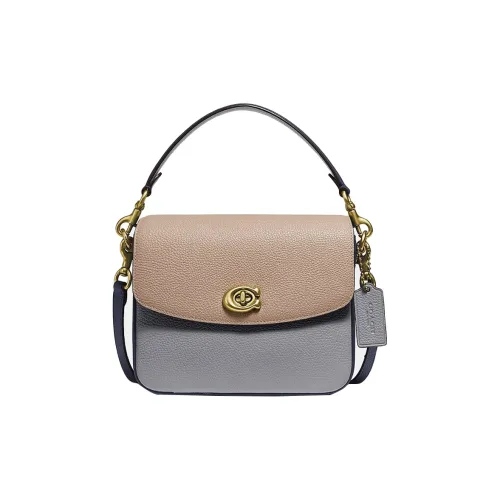 COACH Cassie Кожа Курьерская Сумка Сумка Сумка через плечо Сумка через плечо Маленькая Женская