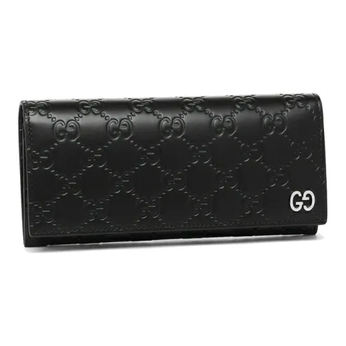 GUCCI Кожа Кошелек Кошелек Стандартный Унисекс Черный