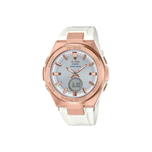 CASIO Baby Collection Солнечный Кварцевый Механизм Резиновый Ремешок Часы Женские Серый Циферблат