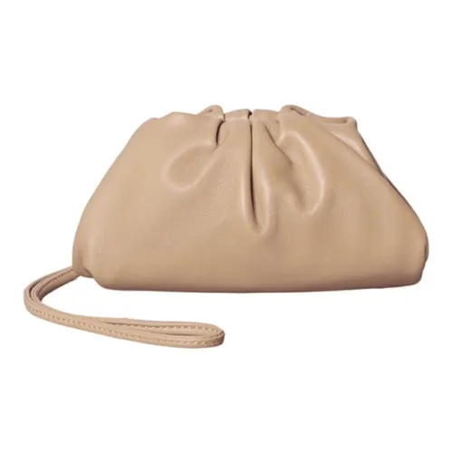 Bottega Veneta Коровья кожа Мелочь Кошелек Мини Женские Миндаль