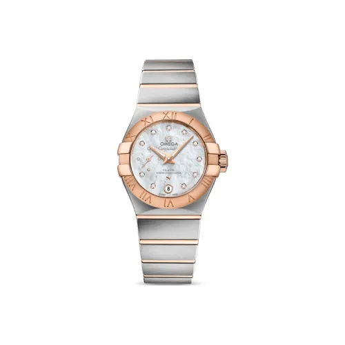 OMEGA Механический Movement Женские Constellation Series Constellation Watch 27мм*12,3мм Белый