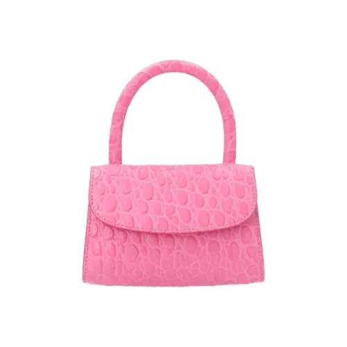 By Far Кожа Клатч Мини Женский Розовый