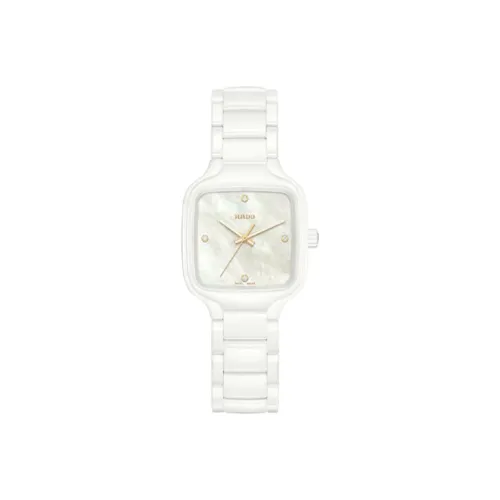 RADO Realme Collection Кварцевый механизм Женские часы 29 мм Жемчужная раковина Циферблат
