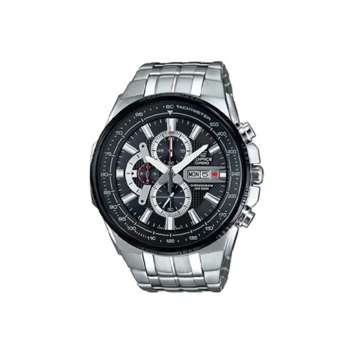 CASIO EDIFICE Collection Кварцевый механизм нержавеющая сталь ремешок часы для мужчин черный циферблат EFR 549D 1A8V