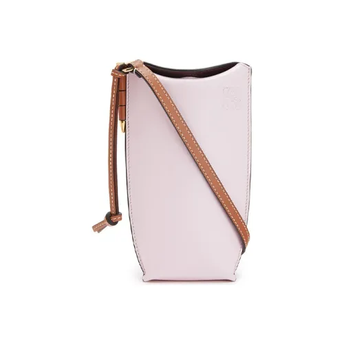 LOEWE Сумка из коровьей кожи ведрообразная сумка через плечо плечевая сумка женская розовая