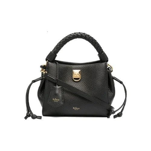 Mulberry GRAIN LEATHER Ручная сумка Сумка через плечо Женская Черная