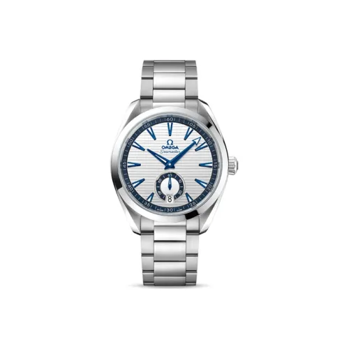 OMEGA AQUA TERRA 150 метров Автоматический Механический Механизм Мужские Часы Часы 41 мм Серебристый Циферблат