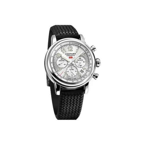CHOPARD Автоматический Механический Часы Мужские из Коллекции MILLE MIGLIA, 42 мм, Серебряный