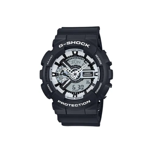 CASIO G SHOCK Collection Кварцевый механизм Смольный ремешок Часы Мужские Циферблат Серый