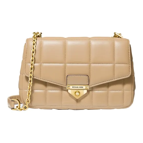 MICHAEL KORS Soho Sheepskin Crossbody Bag Shoulder Bag Women's CAMEL MICHAEL KORS Soho Овчина Сумка через плечо Сумка на плечо Женская CAMEL