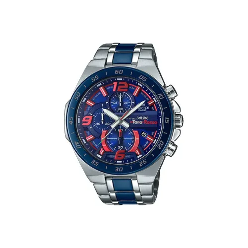 CASIO EDIFICE Collection Кварцевый механизм Часы Мужские Синий циферблат EFR 564TR 2A