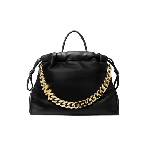 MICHAEL KORS Lina Кожа Тоут Сумка Сумка для покупок Сумка среднего размера Женская Черная