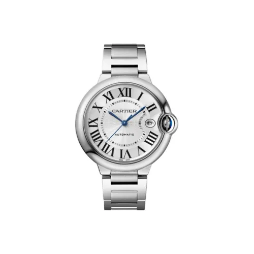 Cartier Часы Ballon Bleu De Cartier 40 Мм, Механизм С Автоматическим Подзаводом, Сталь