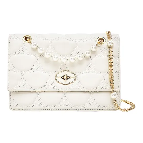 MIFFY ПУ (полиуретан) Сумка через плечо Женская Белая Черная