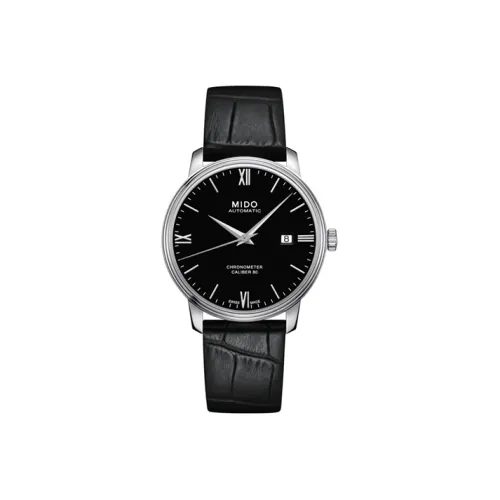 MIDO Автоматический Механический Механизм Мужские Часы Baroncelli 40 мм Черные