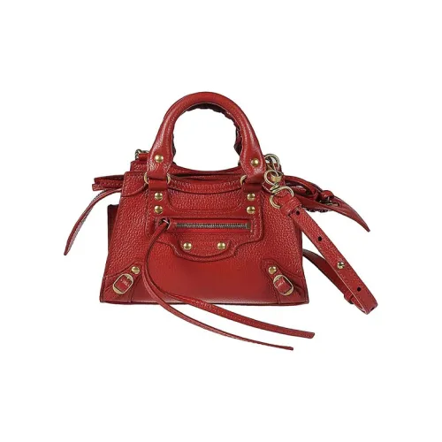 Balenciaga Сумка через плечо из коровьей кожи Сумка на одно плечо Женская Красная