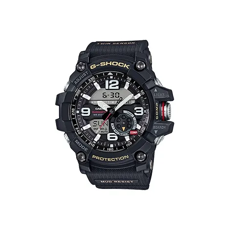CASIO г Shock Land Коллекция Little Грязь Король Кварцевый механизм Смола Ремень Часы Мужские Черный циферблат