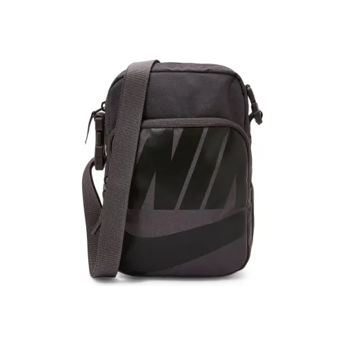 Nike Полиэстер Сумка через плечо Унисекс Черный Серый