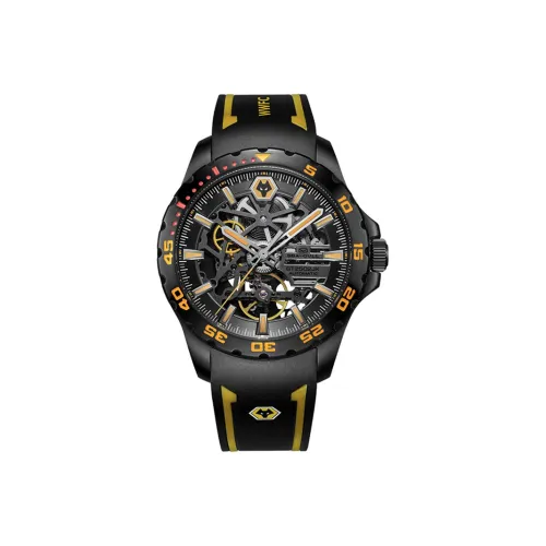 Sea Gull Frontier Автоматический Механический Механизм Резиновый Ремешок Часы Мужские Часы Скелетный Циферблат