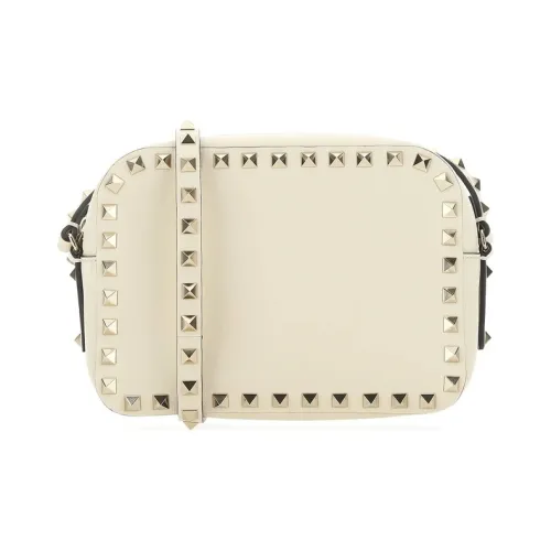Valentino Сумка через плечо из коровьей кожи маленькая сумка на плечо женский цвет слоновая кость