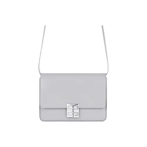 GIVENCHY 4G Коровья кожа Сумка через плечо Средний Women's Silver
