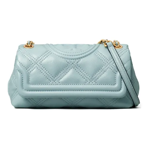 TORY BURCH Fleming Lambskin DUAL PURPOSE Сумка через плечо Mini Женская Blue