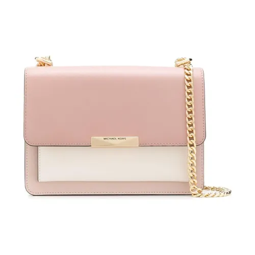 MICHAEL KORS Нефритовая кожа сумка через плечо женская розовая
