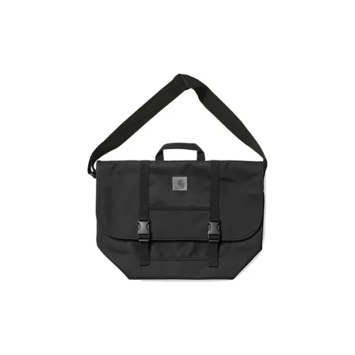 Carhartt WIP Холст Курьерская Сумка Сумка через плечо Сумка на плечо Унисекс Черный