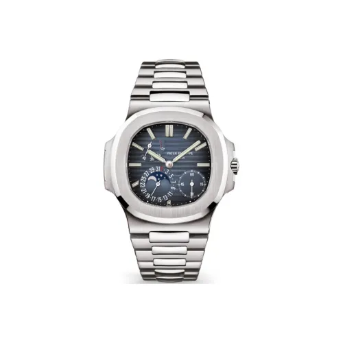 PATEK PHILIPPE Автоматический Механический Мужской Спортивный Элегантный Часы Серии NAUTILUS 40 мм Синий