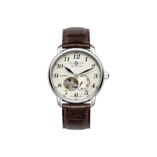 ZEPPELIN Автоматический Механический Часы Мужские из Коллекции Piaget 40мм*12мм Серебряные